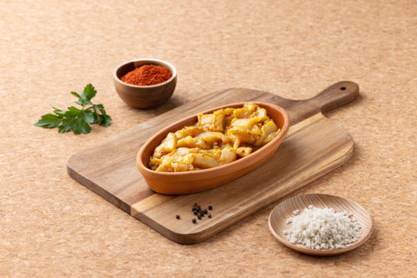 Émincés de poulet sauce curry par BVM les bouchers traiteurs