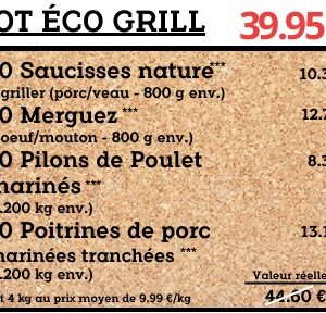 LOT ECO GRILL