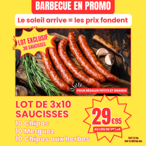 Lot saucisses BVM