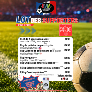 lot des suporters BVM