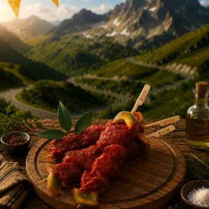 brochette de bœuf marinade 3 poivres