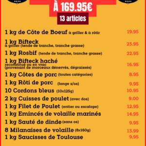 Lot gastronomique