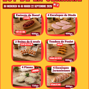 Lot de la semaine BVM N°2