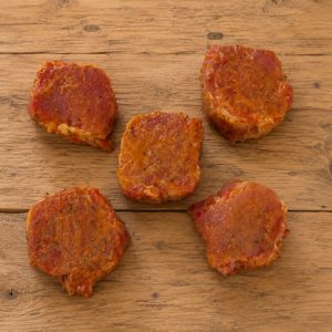 Médaillon de filet mignon de porc mariné